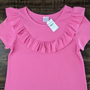 NWT Hanna Andersson Pink Ruffle Dress